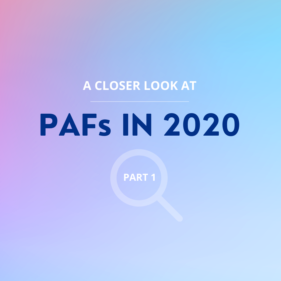 A closer look at PAFs in 2020: Part 1
