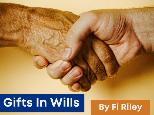 Gift In Wills image with people shaking hands